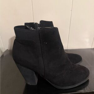 Mix No. 6 Black Ankle Booties